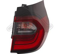 DIEDERICHS Luz Trasera Derecha LED PY21W Parte Externa Para Honda Jazz V GR