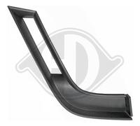 DIEDERICHS Ornamento Listón Protector Parachoques Delant. Derecho para Audi