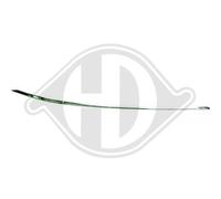 DIEDERICHS Ornamento Listón Protector Parachoques Delant. Derecho para Mercedes