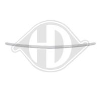 DIEDERICHS Ornamento Listón Protector Parachoques Delant. para Mercedes-Benz