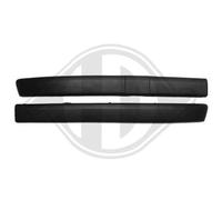 DIEDERICHS Ornamento Listón Protector Parachoques Delant. para Renault Clio III