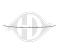 DIEDERICHS Ornamento Listón Protector Parachoques Delant. para VW Caddy IV Kombi