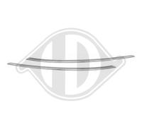 DIEDERICHS Ornamento Listón Protector Parachoques Delante Derecho para Citroën