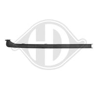 DIEDERICHS Ornamento Listón Protector Parachoques Delantera Derecho para Opel