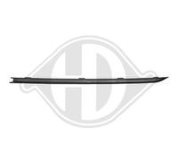 DIEDERICHS Ornamento Listón Protector Parachoques Delantero Izquierdo para VW De