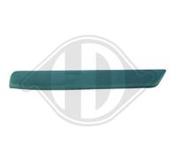 DIEDERICHS Ornamento Listón Protector Parachoques Detrás Derecho para Opel Astra
