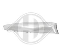 DIEDERICHS Ornamento Listón Protector Parachoques Frontal Derecho para Fiat 500
