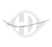 DIEDERICHS Ornamento Listón Protector Parachoques Frontal Derecho para Mercedes,