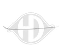 DIEDERICHS Ornamento Listón Protector Parachoques Trasero Derecha para Mercedes