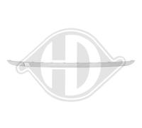 DIEDERICHS Ornamento Listón Protector Parachoques Trasero para Mercedes-Benz Gle