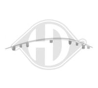 DIEDERICHS Ornamento Tira protectora del parachoques delantero izquierda para