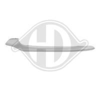 DIEDERICHS Ornamento Tira protectora del parachoques delantero izquierda para