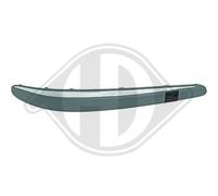 DIEDERICHS Ornamento Tira protectora del parachoques delantero izquierda para