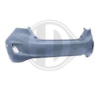 DIEDERICHS Parachoques Trasero Compatible Para Ford Fiesta VII HF HJ