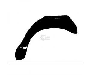 DIEDERICHS Pared Lateral Trasera Izquierda Radlauf para BMW 5er E34 9120131