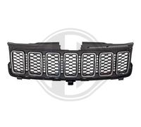DIEDERICHS Parrilla De Radiador Cromada Negra Para Jeep Grand Cherokee IV