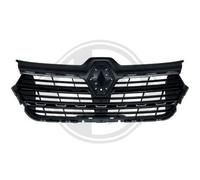 DIEDERICHS Parrilla De Radiador Cromada Negra Para Renault Trafic III