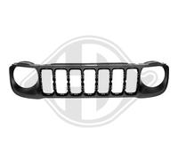 DIEDERICHS Parrilla De Radiador Negra Para Jeep Renegade Todoterreno