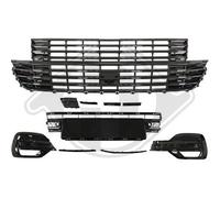 DIEDERICHS Parrilla De Radiador Negra Para VW Transporter VI Bus SGB