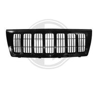 DIEDERICHS Parrilla Del Radiador Apto para Jeep Grand Cherokee II Wj Wg Negro