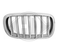 DIEDERICHS Parrilla Del Radiador Derecho Apto para BMW X5 F15 F85 Gris/Plata
