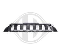 DIEDERICHS Parrilla Del Radiador para Mini R56 COOPER S John R57 Negro 1206840