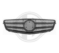 DIEDERICHS Parrilla Frontal Sport Look Negro Brillante Para Mercedes-Benz