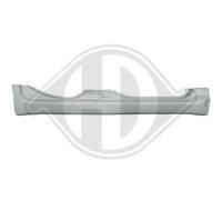 DIEDERICHS Placa De Entrada Umbral Derecha Compatible Para Fiat Panda 312 319