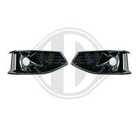DIEDERICHS Rejilla De Ventilación Parachoques Frontal Para Audi A4 Avant 8W5 B9