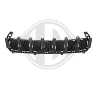 DIEDERICHS Rejilla Delantera Kühlergrill Negra para Jeep Compass MX M 6 MP