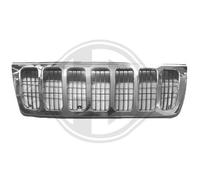 DIEDERICHS Rejilla Para Jeep Grand Cherokee II WJ WG Crom/Negro