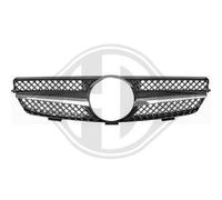 DIEDERICHS Rejilla Para Mercedes-Benz CLK C209 A209 Negro Cromo