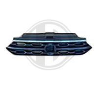 DIEDERICHS Rejilla Parachoques Delantera VW T-Roc A11 AC7 Cromada/Negra