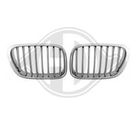 DIEDERICHS Rejilla Radiador Ambos Lados Apto para BMW X5 E53 3.0d 3.0i Cromo