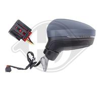 DIEDERICHS Retrovisor Exterior Espejo Lateral Izquierda Apto para VW Tiguan AD1