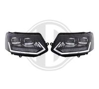DIEDERICHS Set Faro Principal para VW Transporter V Caja 7HA 7HH 7EA