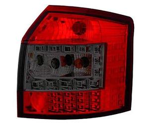 Diederichs - Set Pilotos Traseros Led A4, 00-04 Solo Avant - Led Cristal Claro Rojo/Negro
