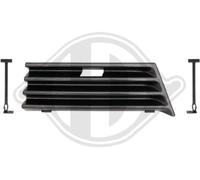 DIEDERICHS Tapa gancho de arrastre delante 1614051 Compatible con MERCEDES-BENZ Clase E Sedán W210 Clase E T-modell S210 Clase E Caja/Chasis VF210