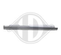 DIEDERICHS Trittbrett Lateral Derecho Entrada Blech para VW UP 121 122