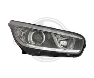 DIEDRICHS Faro Principal Derecho H7 Con Motor De Ajuste Para KIA Cee'D Bj.12-20