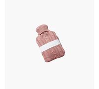 DieffematicRSD Bolsa Agua Caliente 1000ml/2000ml Warm Water Bag Thick PVC Water-filling Hot Water Bottle Cute Knitting Cover Warm Belly and Feet Keep Hands Warmer (Color : Pink, Size : 2000ml)