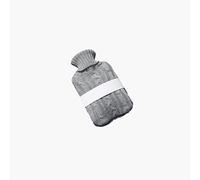 DieffematicRSD Bolsa Agua Caliente 1000ml/2000ml Warm Water Bag Thick PVC Water-filling Hot Water Bottle Cute Knitting Cover Warm Belly and Feet Keep Hands Warmer (Color : Gray, Size : 2000ml)