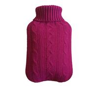DieffematicRSD Bolsa Agua Caliente 2000 Lavado Ml Frío Cubierta Tricotada Protector Móvil Botella Grande De Agua A Un Aislamiento Seguro A Prueba De Explosión (Color : Red)