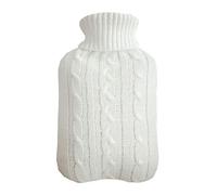DieffematicRSD Bolsa Agua Caliente 2000 Lavado Ml Frío Cubierta Tricotada Protector Móvil Botella Grande De Agua A Un Aislamiento Seguro A Prueba De Explosión (Color : White)