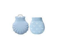 DieffematicRSD Bolsa Agua Caliente Bolsa de Agua Caliente Color sólido Creativo Lindo Mini Bolsa calentadora de Manos Diseño de Sello Grueso Mini Botella de Agua Caliente Multiusos (Color : Blue)