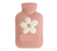 DieffematicRSD Bolsa Agua Caliente Bolsa de agua caliente de 2000 ML, bolsa de agua caliente para las manos del vientre, bolsa de agua caliente bonita, calentador de manos, bolsa de botella de agua ca