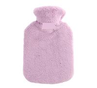 DieffematicRSD Bolsa Agua Caliente Bolsa de agua caliente de llenado de agua, botellas de invierno de PVC de alta densidad de felpa gruesa, funda para calentar las manos, bolsa para botella de agua ca