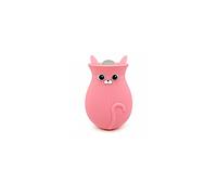 DieffematicRSD Bolsa Agua Caliente Bolsa de Agua Caliente de Silicona Calentador de Bolsillo Lindo Gato Calentador de Mano portátil Botella Masaje (Color : Pink)