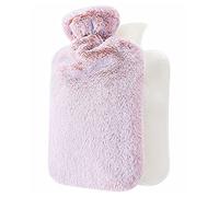 DieffematicRSD Bolsa Agua Caliente Botella de Agua Caliente Cama Cintura cálida Espalda cálida Botella de Agua Caliente con Cubierta de Material de Felpa súper Suave (Color : Chocolate)