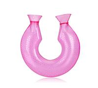 DieffematicRSD Bolsa Agua Caliente Botella de agua caliente con forma para el cuello, hombro cálido, Material de la botella de agua caliente para el cuello, bolsa de agua caliente para aliviar el dolo